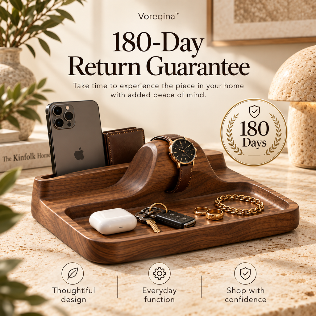 Voreqina™ Foldcrest Valet Organizer