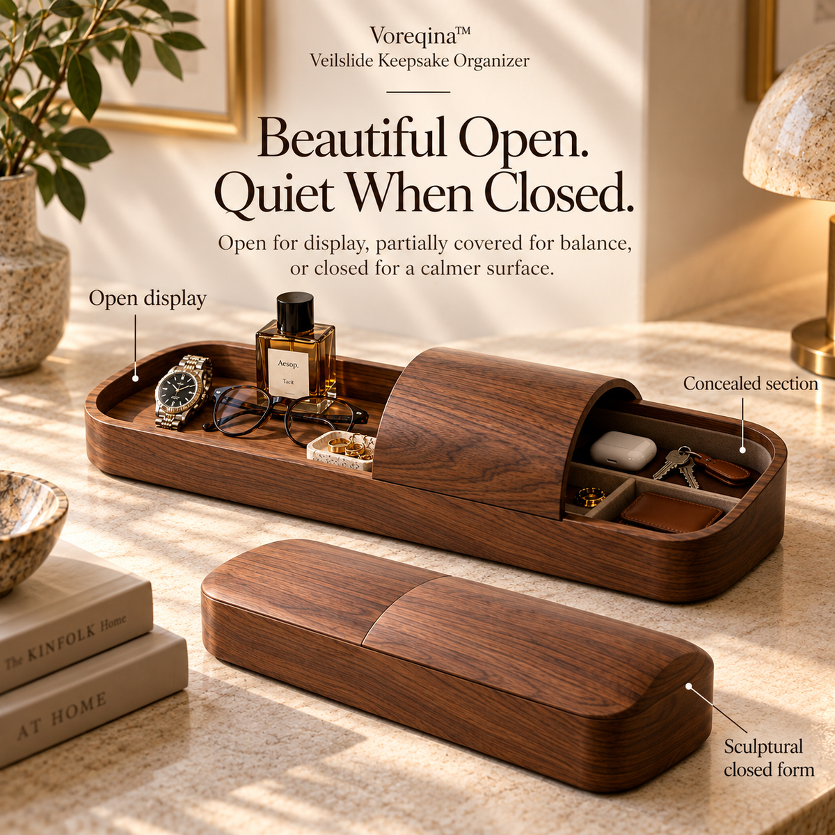 Voreqina™ Veilslide Keepsake Organizer