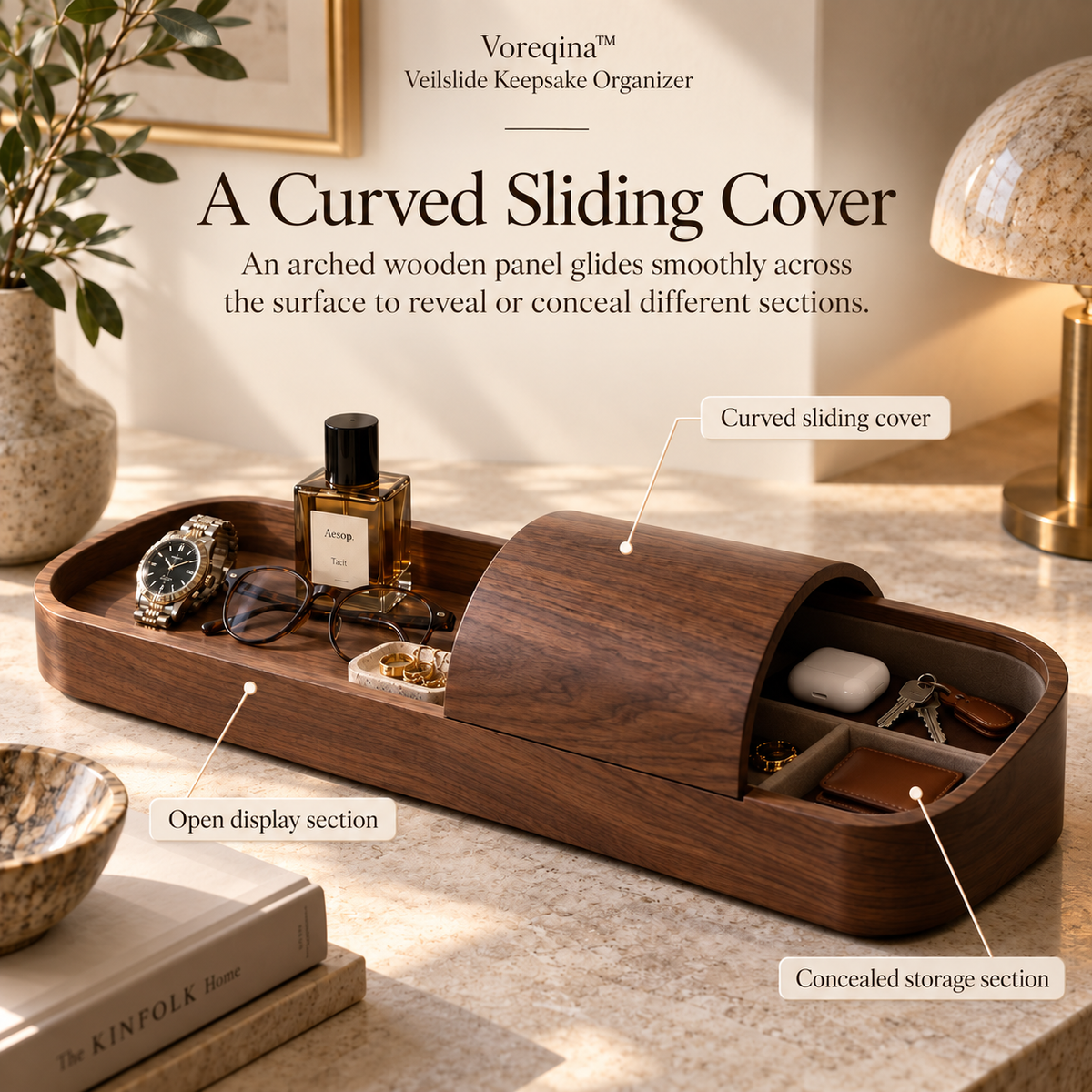 Voreqina™ Veilslide Keepsake Organizer
