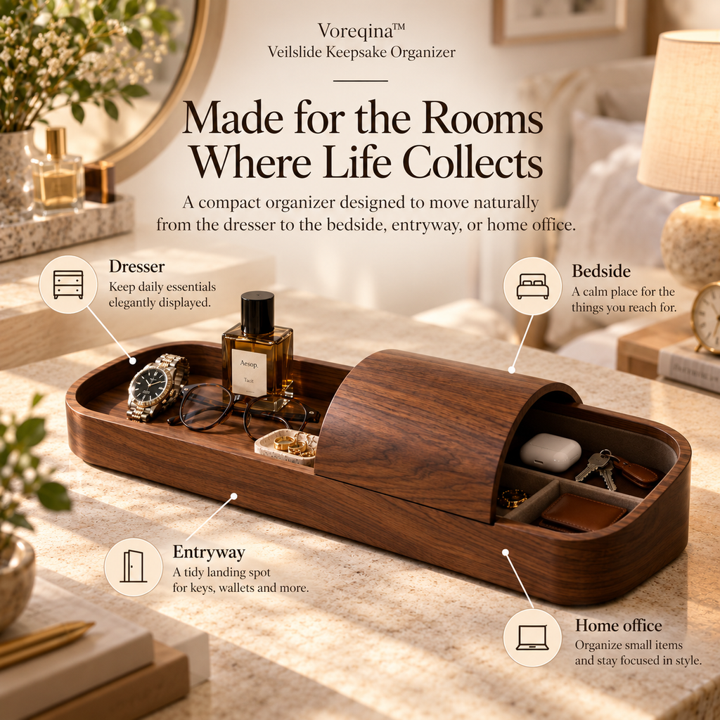 Voreqina™ Veilslide Keepsake Organizer