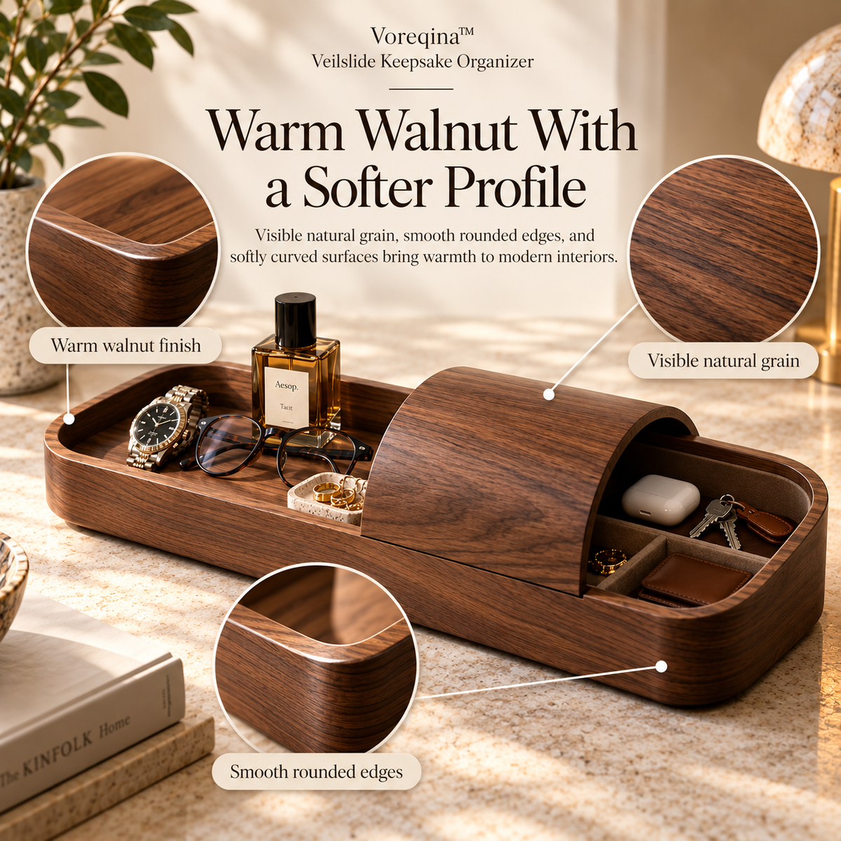 Voreqina™ Veilslide Keepsake Organizer