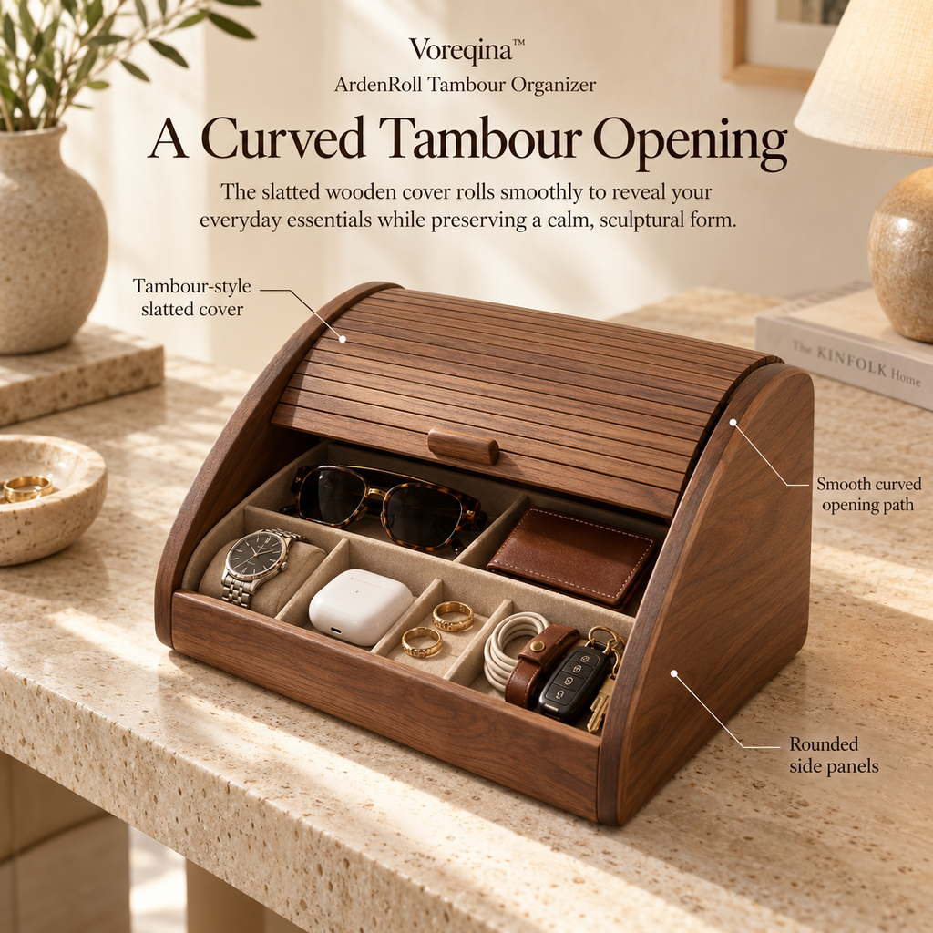 Voreqina™ ArdenRoll Tambour Organizer