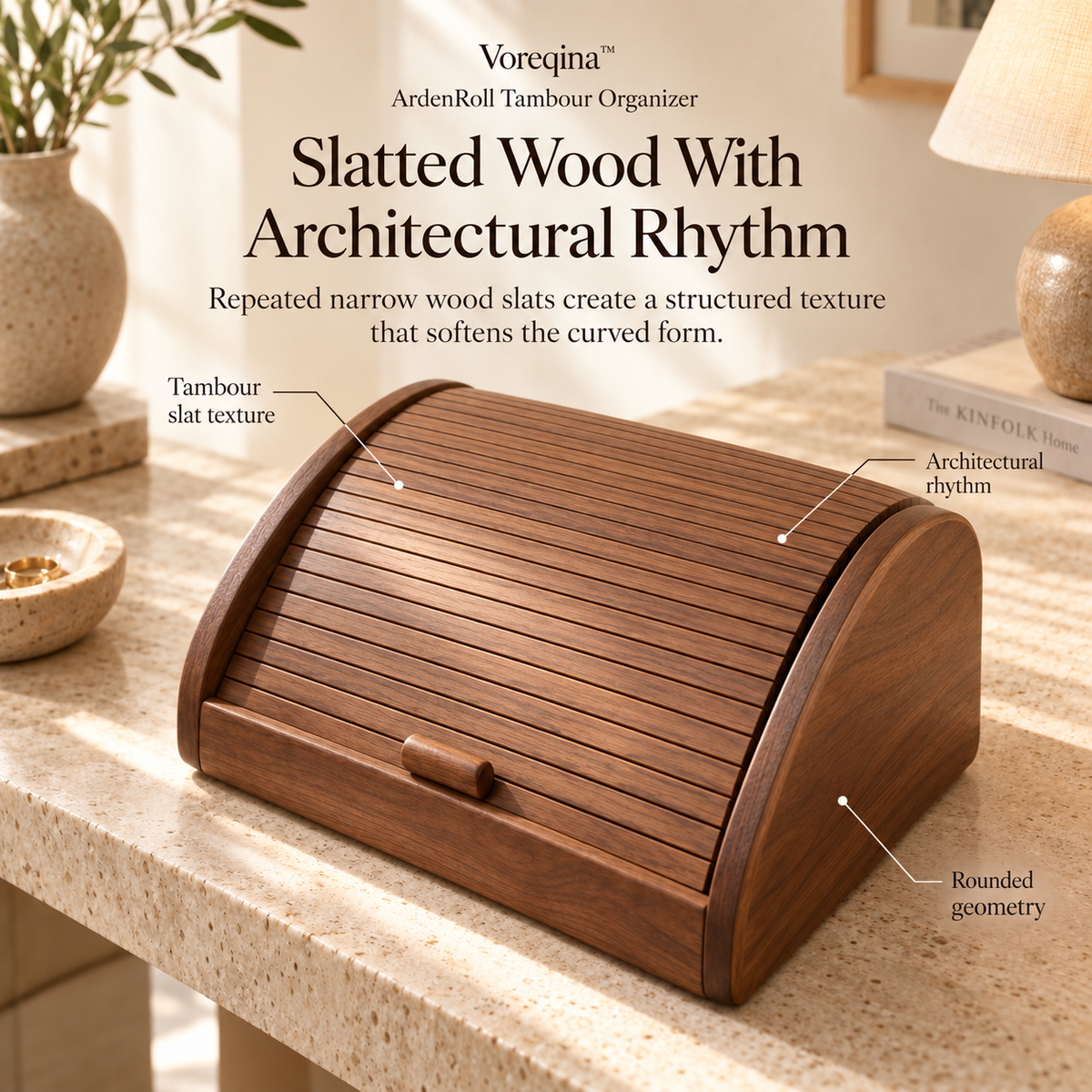 Voreqina™ ArdenRoll Tambour Organizer