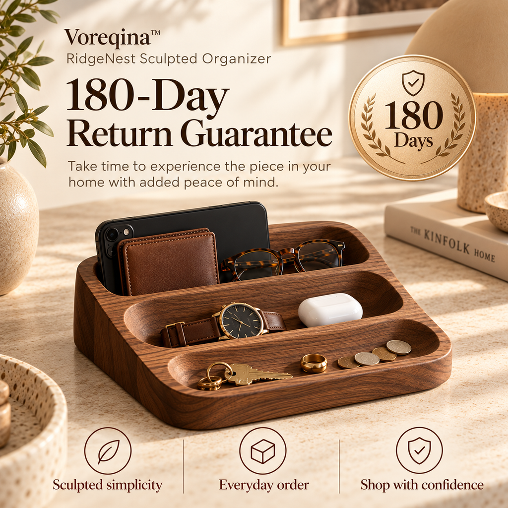 Voreqina™ RidgeNest Sculpted Organizer