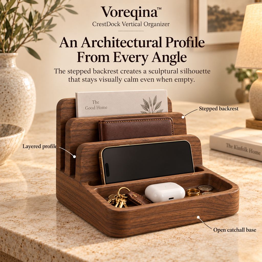 Voreqina™ CrestDock Vertical Organizer