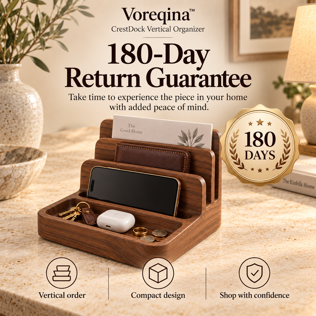 Voreqina™ CrestDock Vertical Organizer