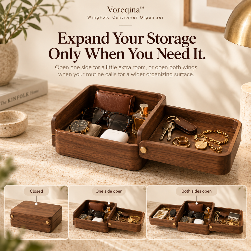 Voreqina™ WingFold Cantilever Organizer