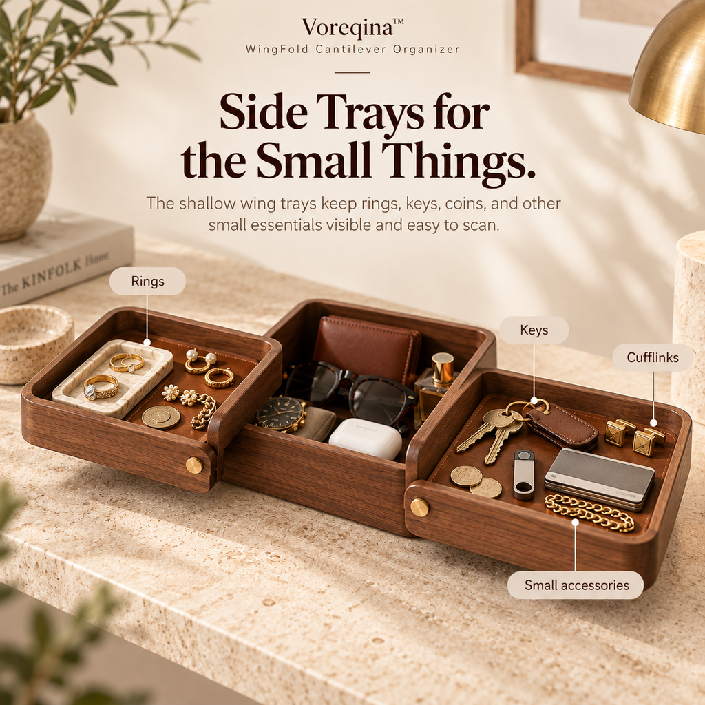 Voreqina™ WingFold Cantilever Organizer