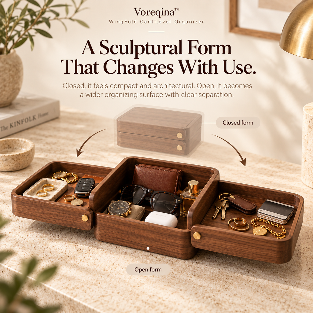 Voreqina™ WingFold Cantilever Organizer
