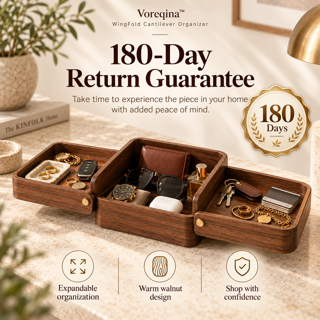 Voreqina™ WingFold Cantilever Organizer