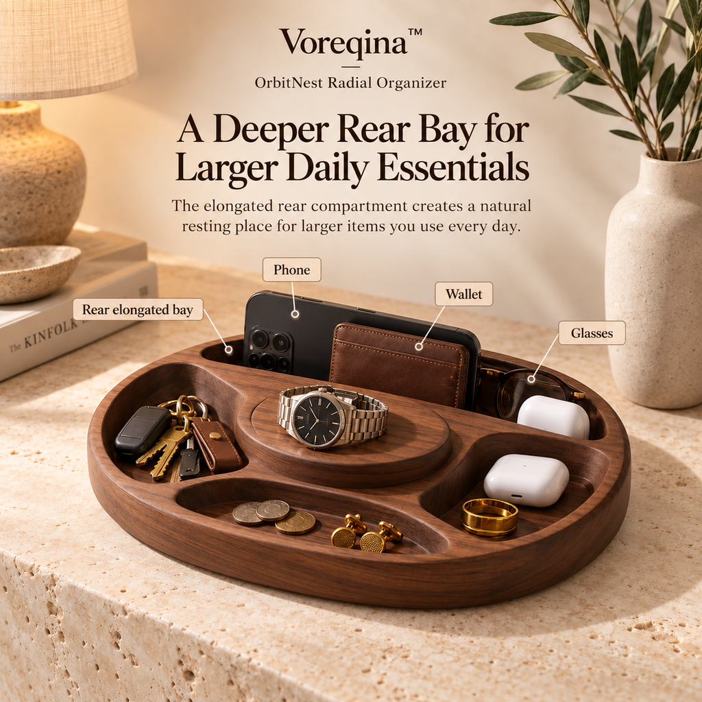 Voreqina™ OrbitNest Radial Organizer