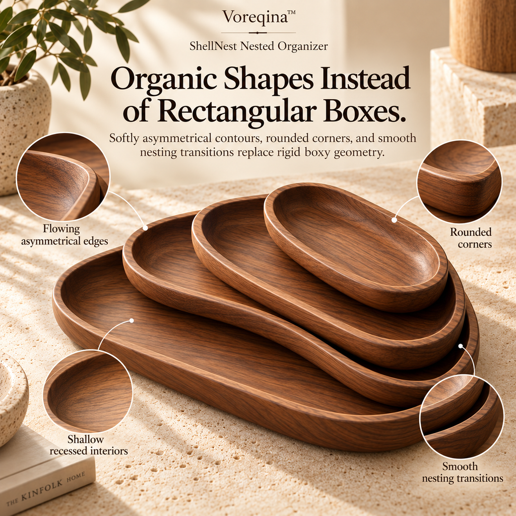 Voreqina™ ShellNest Nested Organizer
