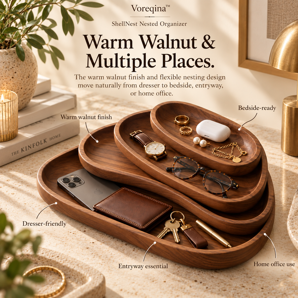 Voreqina™ ShellNest Nested Organizer