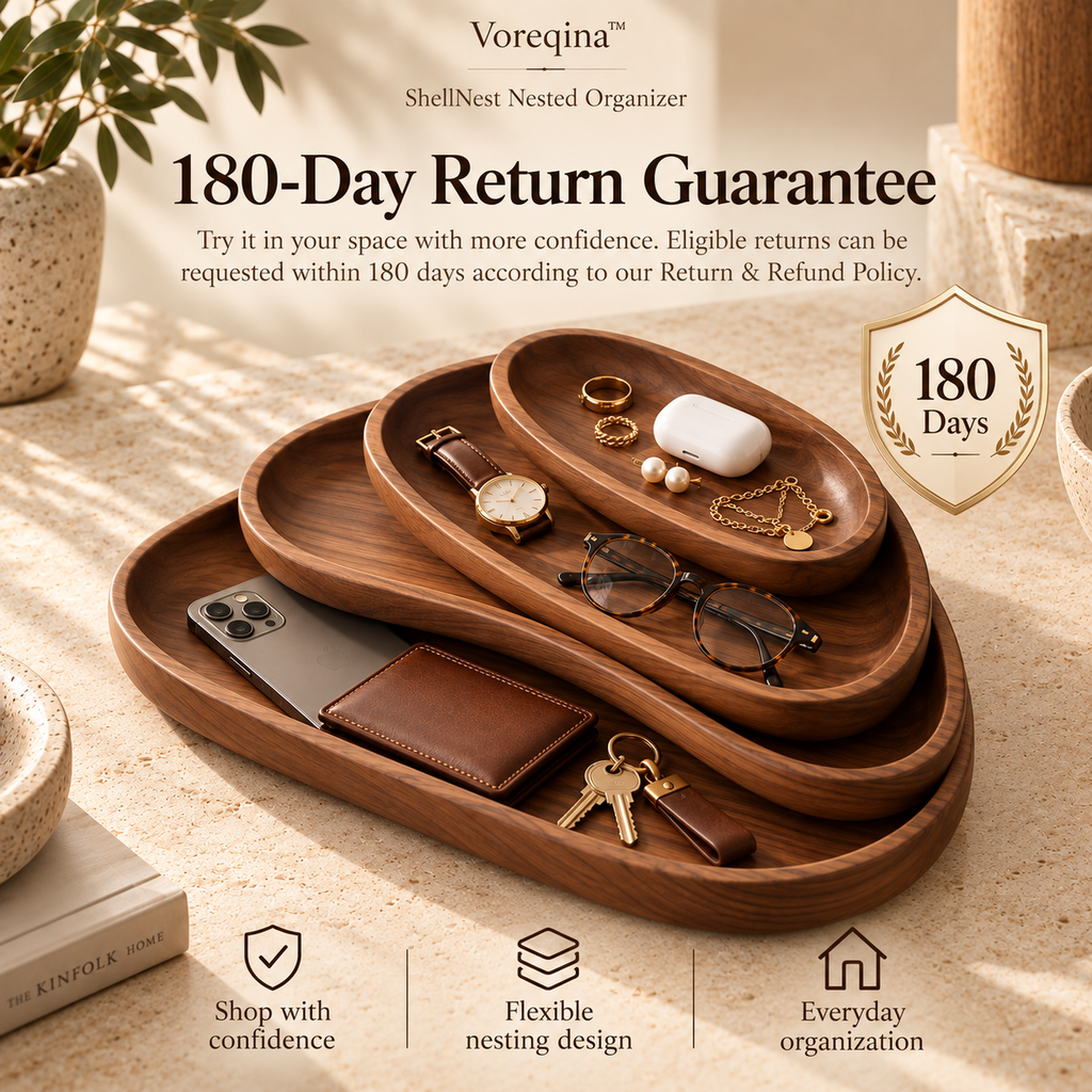 Voreqina™ ShellNest Nested Organizer