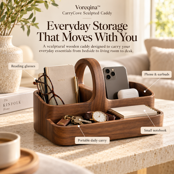 Voreqina™ CarryCove Sculpted Caddy