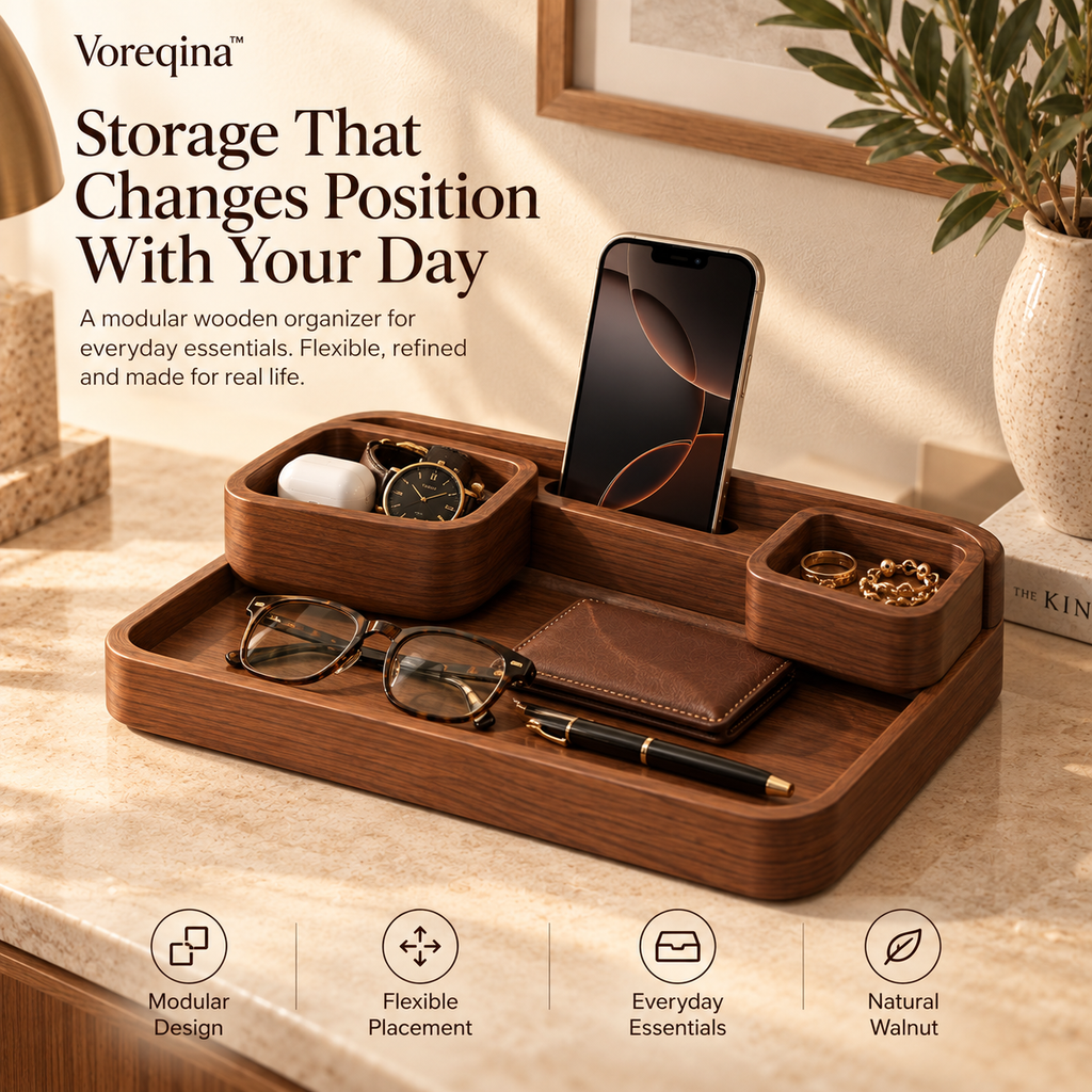 Voreqina™ RailPod Modular Organizer