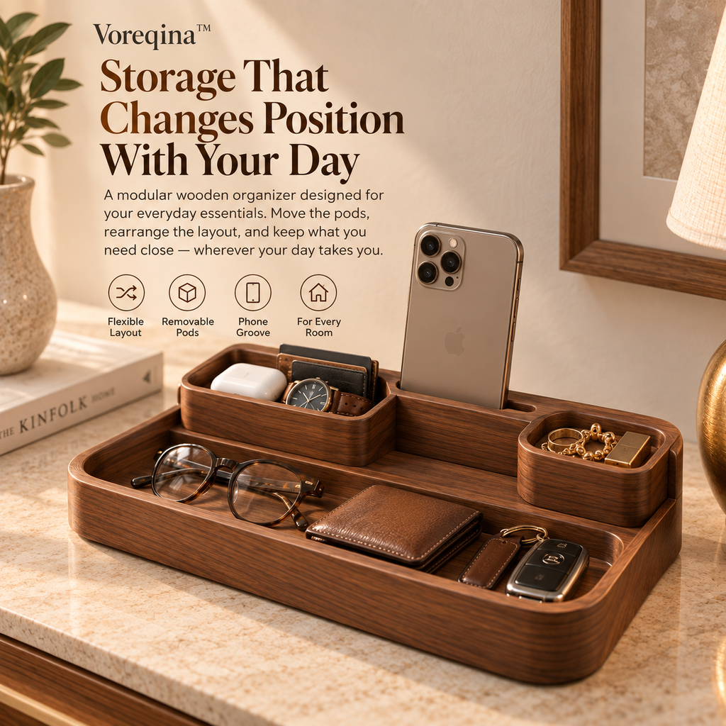 Voreqina™ RailPod Modular Organizer
