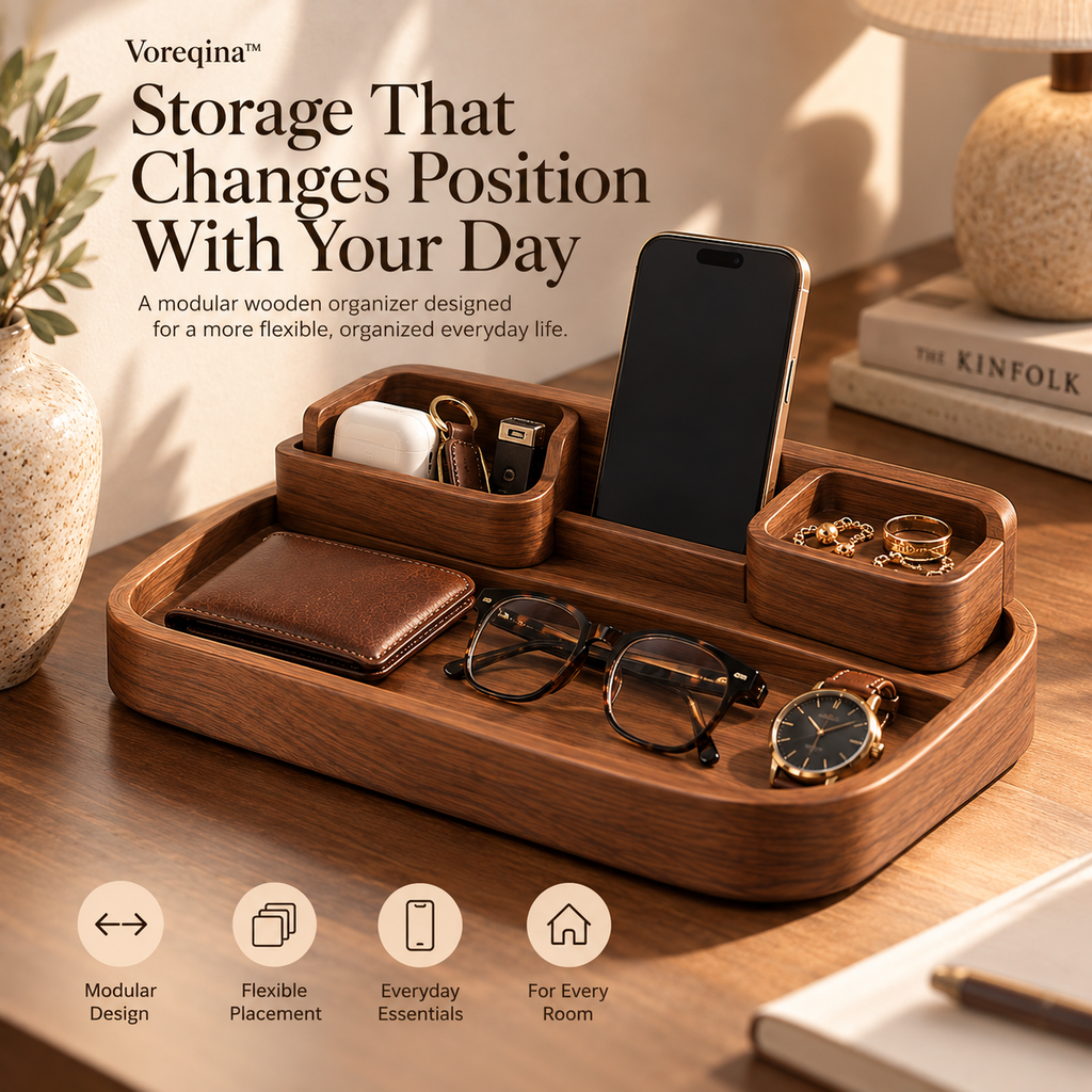 Voreqina™ RailPod Modular Organizer