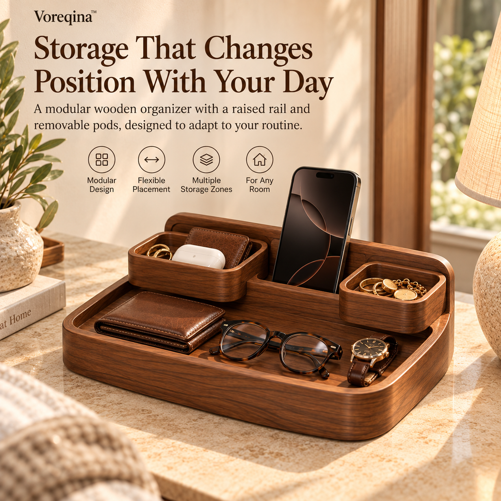 Voreqina™ RailPod Modular Organizer