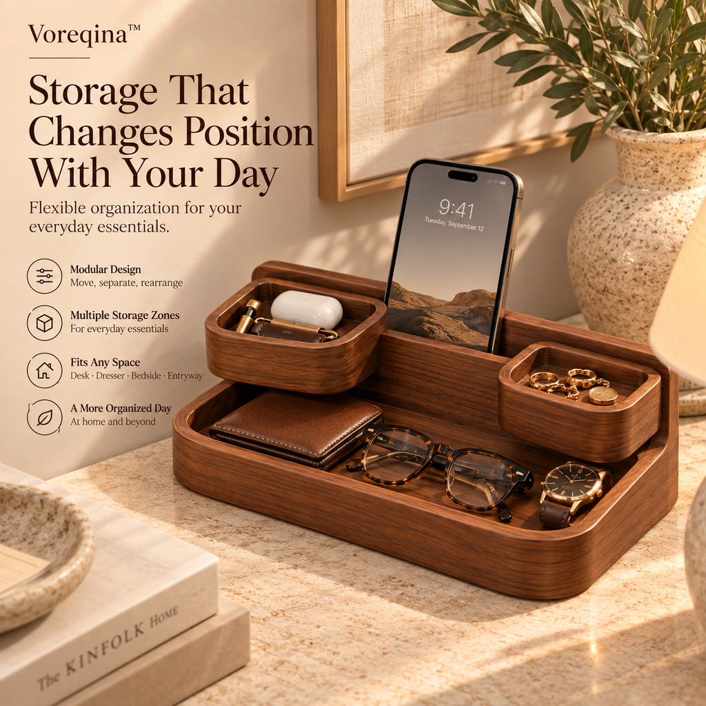 Voreqina™ RailPod Modular Organizer