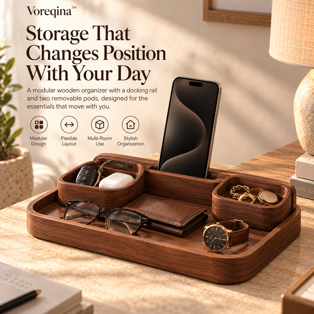 Voreqina™ RailPod Modular Organizer