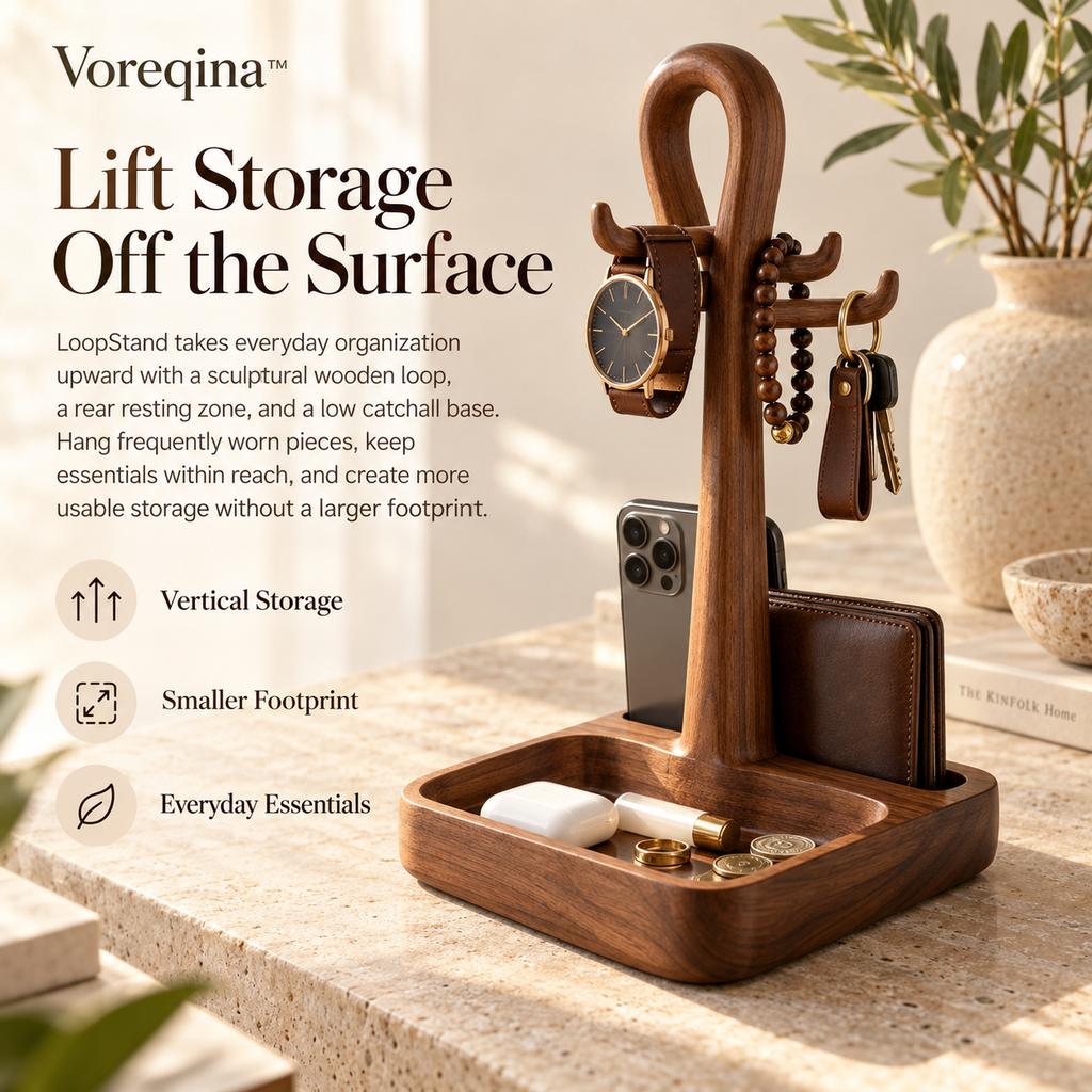 Voreqina™ LoopStand Hanging Valet