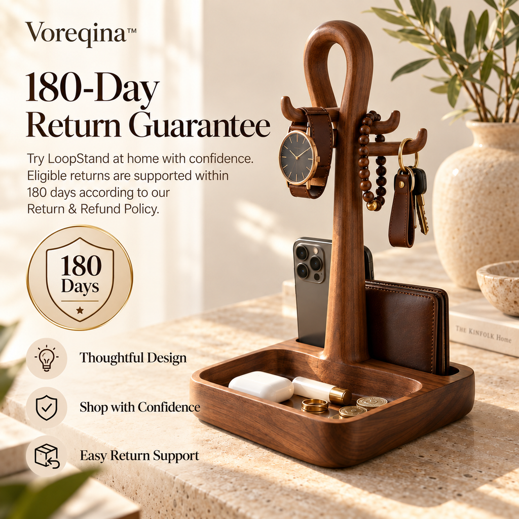 Voreqina™ LoopStand Hanging Valet